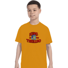 Load image into Gallery viewer, Shirts T-Shirts, Youth / XL / Gold King Of The Thrillho
