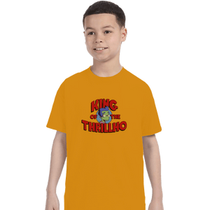 Shirts T-Shirts, Youth / XL / Gold King Of The Thrillho