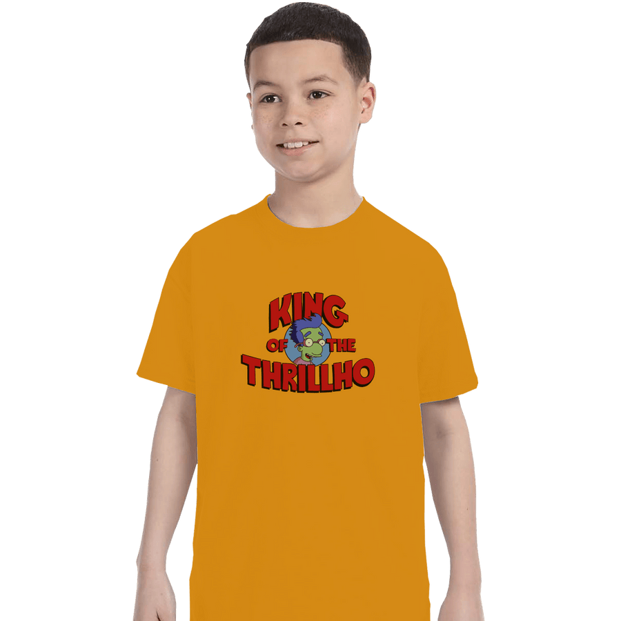 Shirts T-Shirts, Youth / XL / Gold King Of The Thrillho