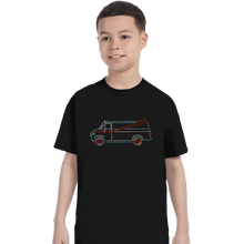 Load image into Gallery viewer, Shirts T-Shirts, Youth / XS / Black A-Team Van
