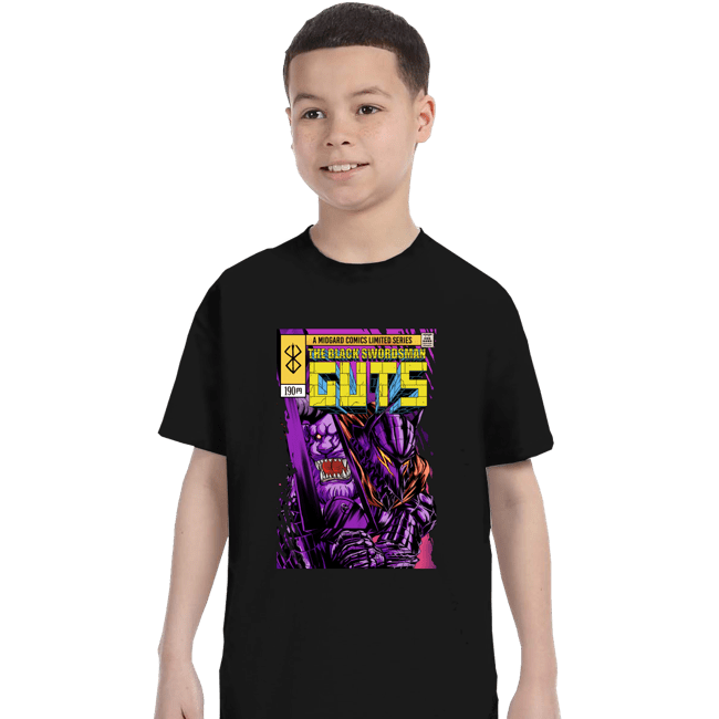 Daily_Deal_Shirts T-Shirts, Youth / XS / Black Guts Comics