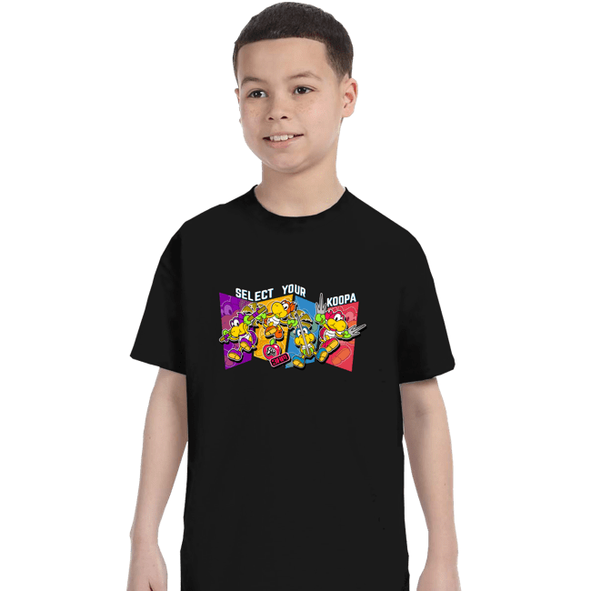 Secret_Shirts T-Shirts, Youth / XS / Black Koopa Ninjas