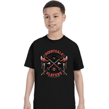Load image into Gallery viewer, Daily_Deal_Shirts T-Shirts, Youth / XS / Black Sunnydale Crest
