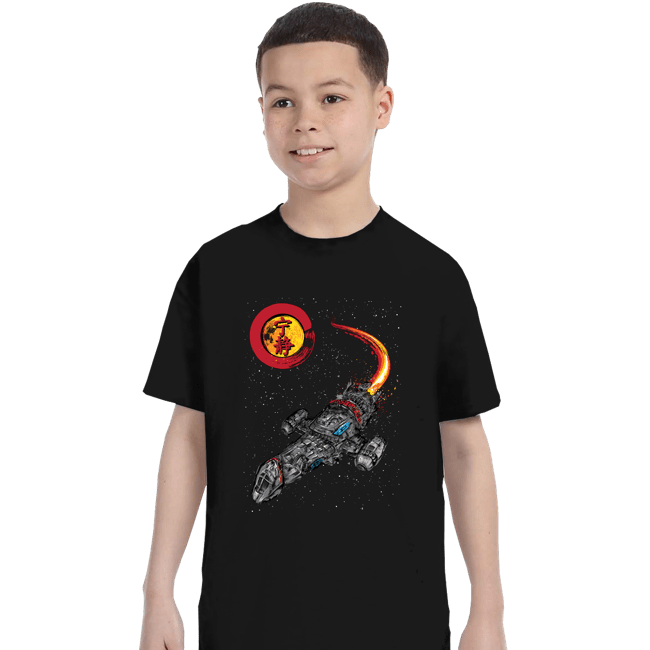 Shirts T-Shirts, Youth / XS / Black Leaf On The Wind
