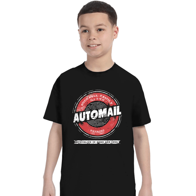 Secret_Shirts T-Shirts, Youth / XS / Black Automail