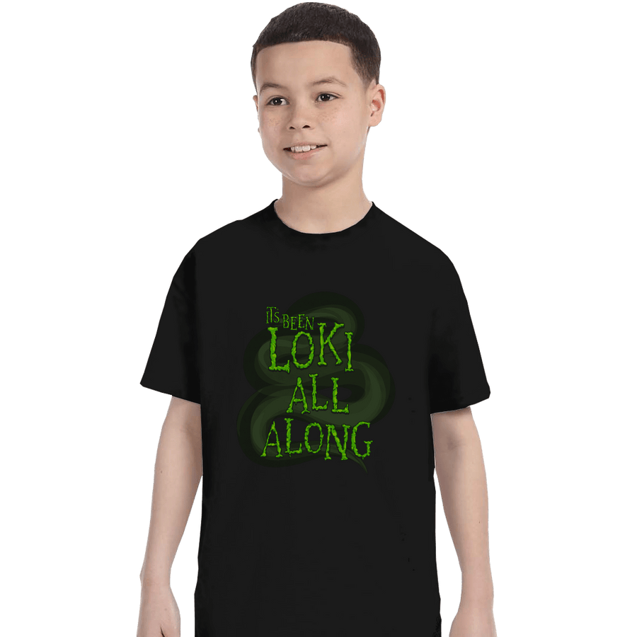 Shirts T-Shirts, Youth / XS / Black It's Been Loki All Along