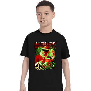 Shirts T-Shirts, Youth / XS / Black Mr Grouchy x CoDdesigns Dirty World