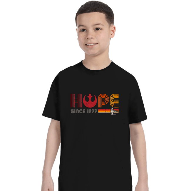 Daily_Deal_Shirts T-Shirts, Youth / XS / Black Hope Since 1977