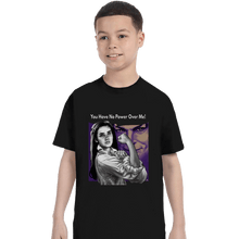 Load image into Gallery viewer, Secret_Shirts T-Shirts, Youth / XS / Black No Power Over Me Secret Sale
