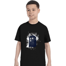 Load image into Gallery viewer, Secret_Shirts T-Shirts, Youth / XS / Black Star Tardis

