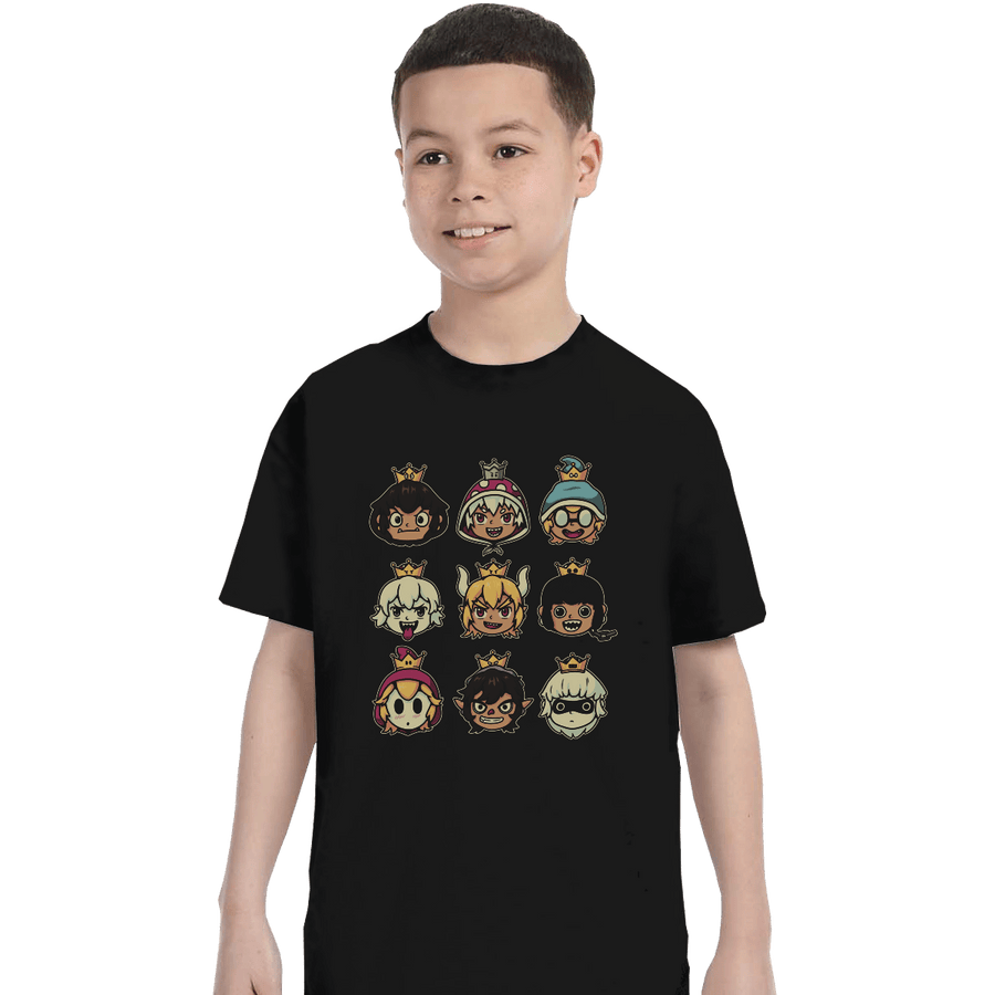 Shirts T-Shirts, Youth / XL / Black Evil Waifus