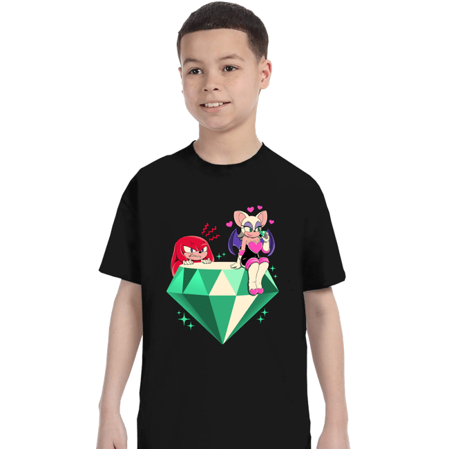 Daily_Deal_Shirts T-Shirts, Youth / XS / Black Rouge And Knuckles