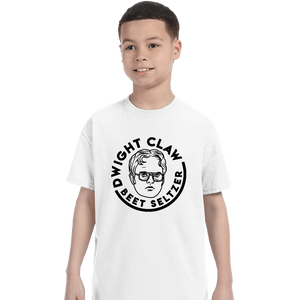 Shirts T-Shirts, Youth / XS / White Dwight Claw