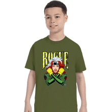 Load image into Gallery viewer, Daily_Deal_Shirts T-Shirts, Youth / XS / Military Green Rogue 97
