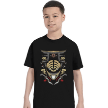 Load image into Gallery viewer, Shirts T-Shirts, Youth / XS / Black White Ranger
