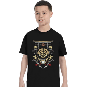 Shirts T-Shirts, Youth / XS / Black White Ranger