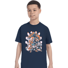 Load image into Gallery viewer, Secret_Shirts T-Shirts, Youth / XS / Navy Battle Of Destiny
