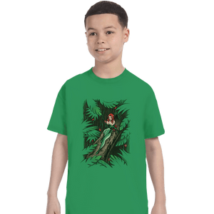 Shirts T-Shirts, Youth / XL / Irish Green Secret Garden