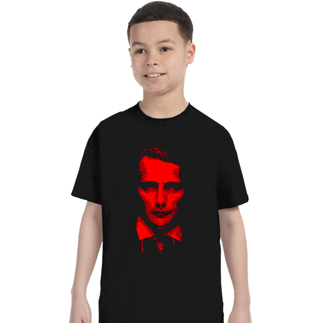 Secret_Shirts T-Shirts, Youth / XS / Black The Red Cannibal