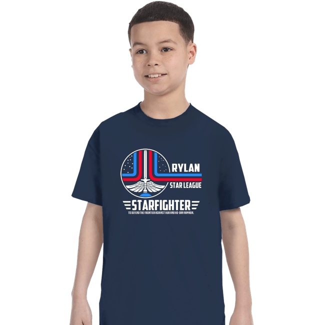 Secret_Shirts T-Shirts, Youth / XS / Navy The Starfighter