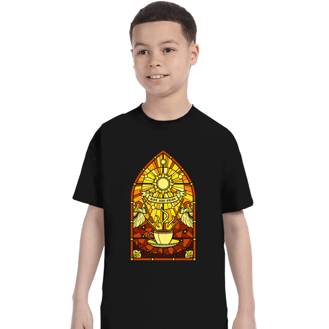 Daily_Deal_Shirts T-Shirts, Youth / XS / Black The Holy Brew