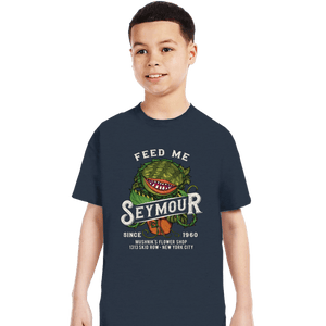 Secret_Shirts T-Shirts, Youth / XS / Dark Heather Feed Seymour