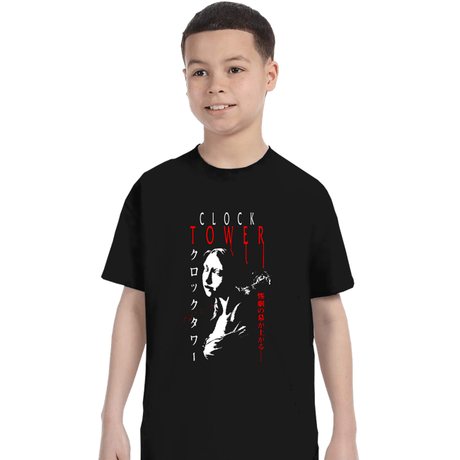 Daily_Deal_Shirts T-Shirts, Youth / XS / Black Clock Fear