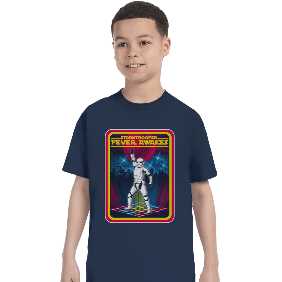 Shirts T-Shirts, Youth / XL / Navy Fever Awakes