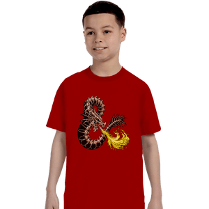 Secret_Shirts T-Shirts, Youth / XS / Red Bone Dragon Secret Sale