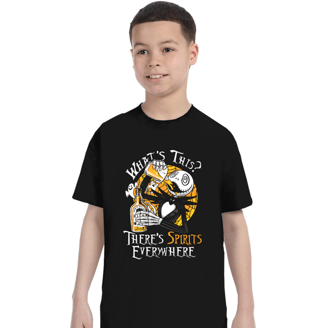 Daily_Deal_Shirts T-Shirts, Youth / XS / Black Spirits Everywhere