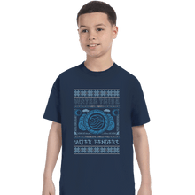 Load image into Gallery viewer, Shirts T-Shirts, Youth / XS / Navy Water Tribe Ugly Sweater
