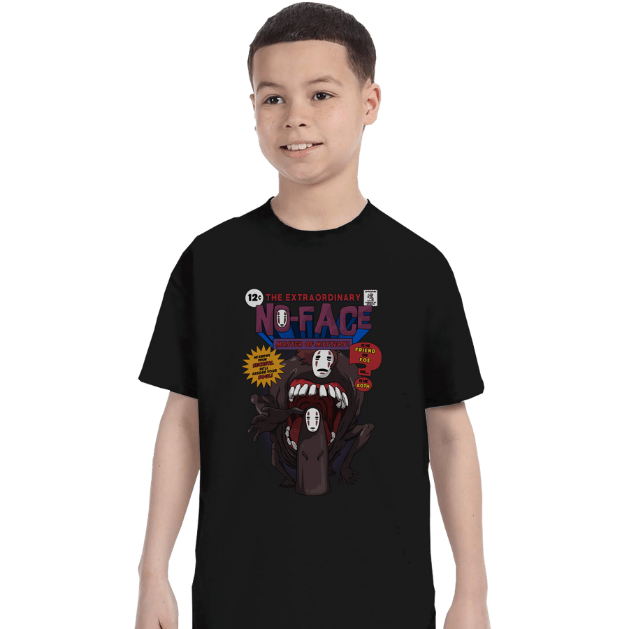 Shirts T-Shirts, Youth / XL / Black The Extraordinary No Face