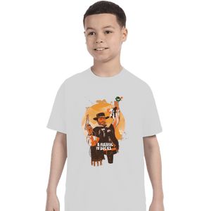 Shirts T-Shirts, Youth / Small / White A Fistful Of Ducks