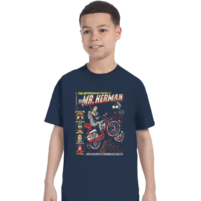 Daily_Deal_Shirts T-Shirts, Youth / XS / Navy Astonishing Adventures