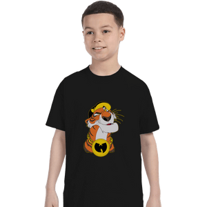 Shirts T-Shirts, Youth / XL / Black Tiger Style