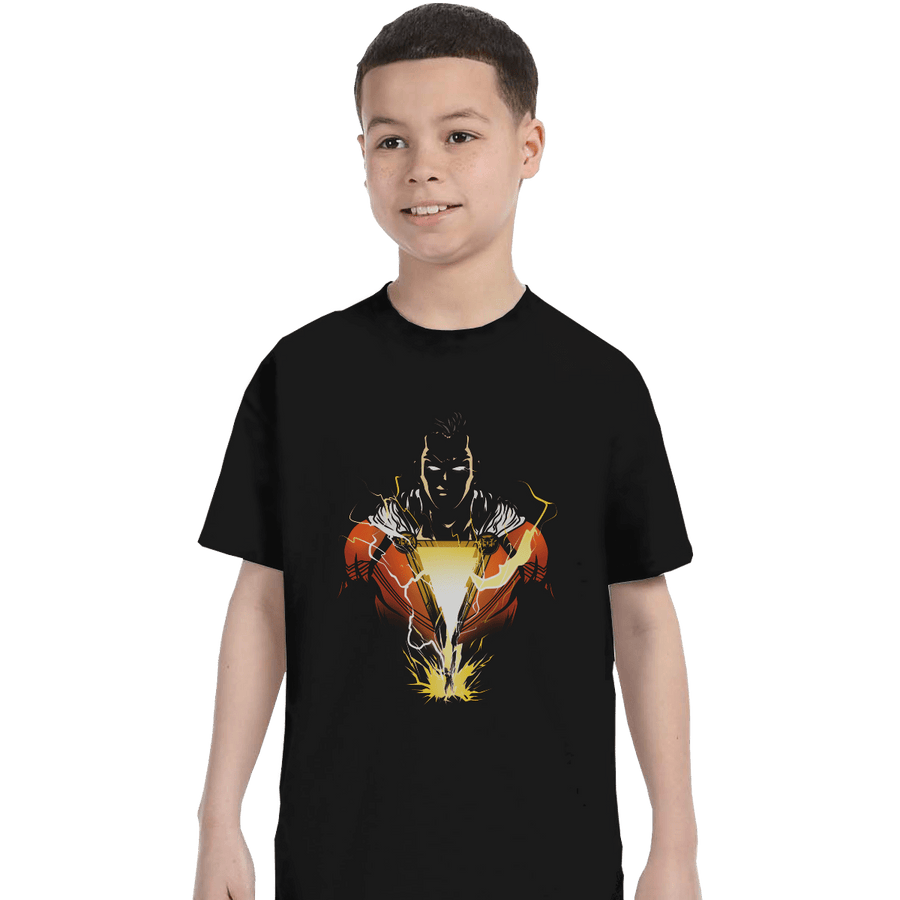 Shirts T-Shirts, Youth / XL / Black S H A Z A M