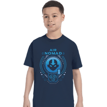 Load image into Gallery viewer, Secret_Shirts T-Shirts, Youth / XS / Navy Mighty Airbender
