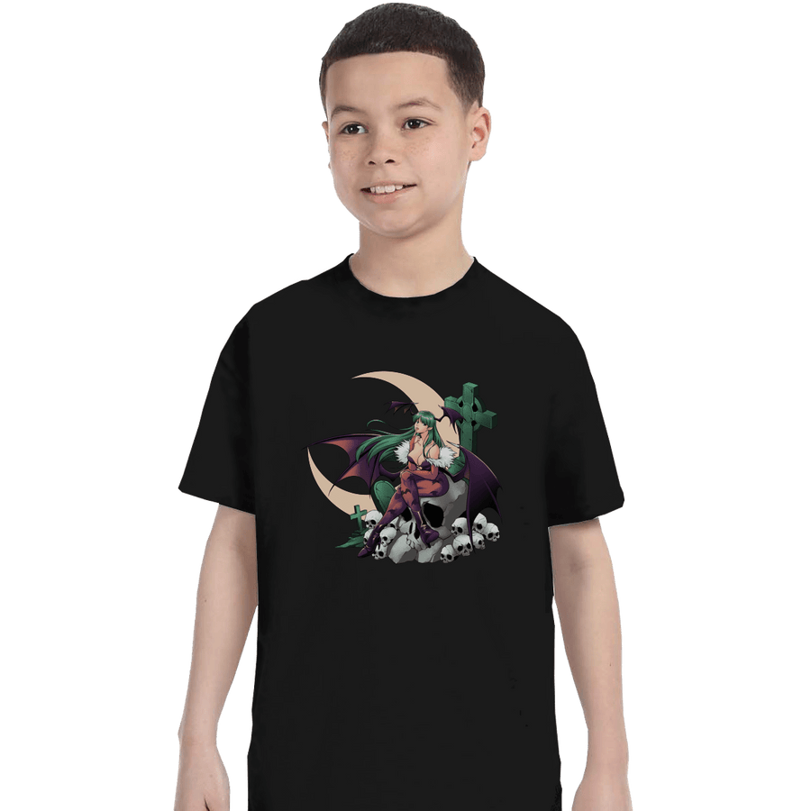 Shirts T-Shirts, Youth / XS / Black Night Warrior
