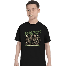 Load image into Gallery viewer, Daily_Deal_Shirts T-Shirts, Youth / XS / Black Supernatural Ghostbusters
