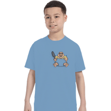 Load image into Gallery viewer, Shirts T-Shirts, Youth / XL / Powder Blue Baby Pocket
