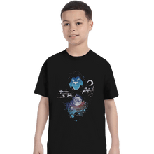 Load image into Gallery viewer, Shirts T-Shirts, Youth / XL / Black Look At The Stars
