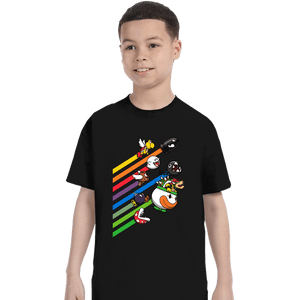 Daily_Deal_Shirts T-Shirts, Youth / XS / Black Pixel Pests