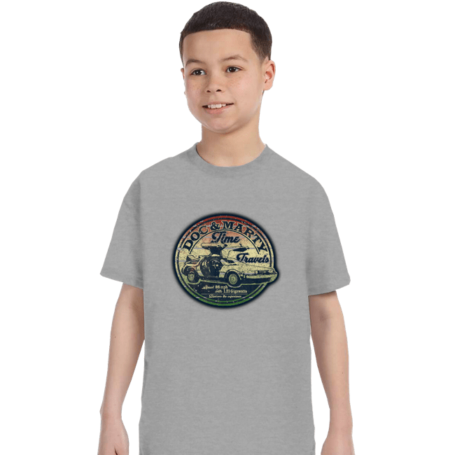Secret_Shirts T-Shirts, Youth / XS / Sports Grey Doc And Marty