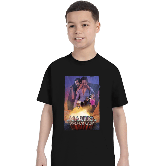 Secret_Shirts T-Shirts, Youth / XS / Black Karate And Friendship