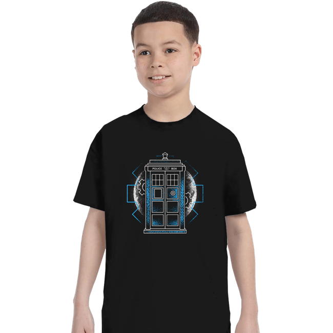Secret_Shirts T-Shirts, Youth / XS / Black Moonlight Phone Box