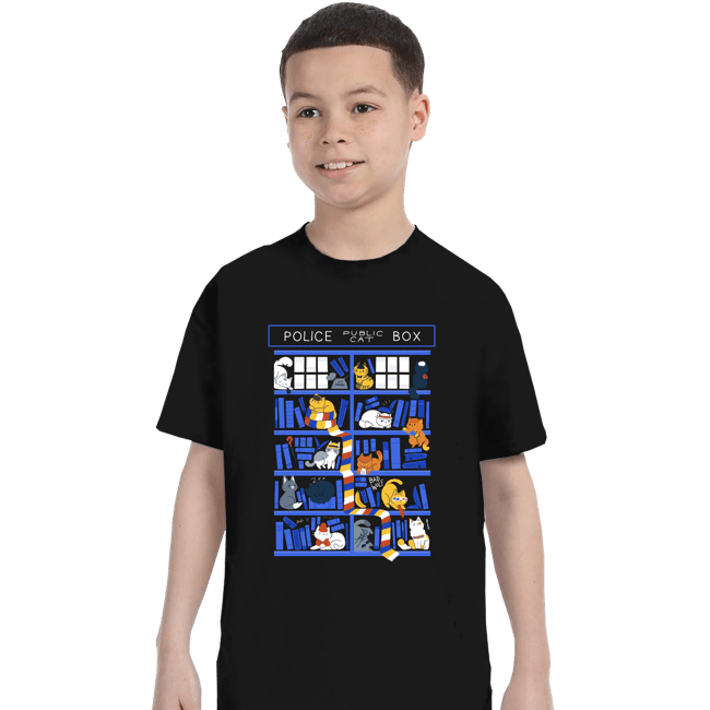 Secret_Shirts T-Shirts, Youth / XS / Black The Library Box