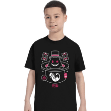 Load image into Gallery viewer, Secret_Shirts T-Shirts, Youth / XS / Black Magician Hat Monster
