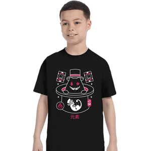 Secret_Shirts T-Shirts, Youth / XS / Black Magician Hat Monster