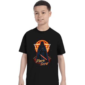 Shirts T-Shirts, Youth / XS / Black Retro Dark Lord