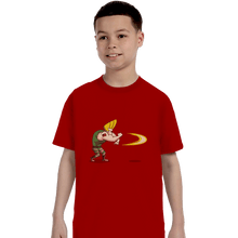 Load image into Gallery viewer, Shirts T-Shirts, Youth / XS / Red Sonic Bravo
